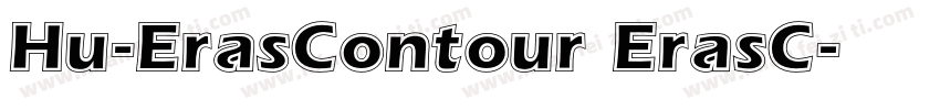Hu-ErasContour ErasC字体转换